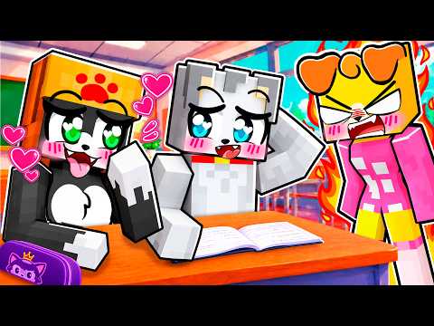 Puse CELOSA a MI CRUSH en Minecraft! 😍🔥