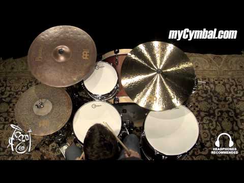 Meinl 20" Byzance Vintage Extra Dry Thin Ride Cymbal - Mike Johnston (LTD-B20VEDTR121814AA)