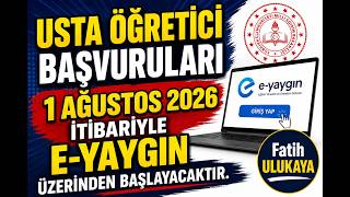 2026 usta öğretici başvuruları hakkında bilgilendirme