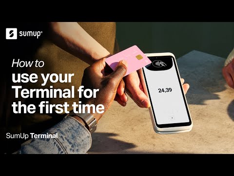 SumUp Terminal kortelių skaitytuvas, baltas video