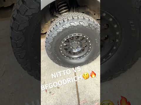 Nitto ridge grappler or BFGOODRICH??🔥(#shorts )(#ford )(#raptor )
