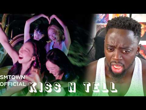 aespa エスパ 'KISS N TELL' MV | REACTION