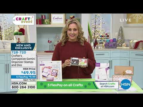 Crafter's Companion Gemini Ultimate Organizer Stamps and...