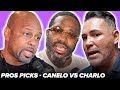 PROS PICK • Canelo Alvarez vs Jermell Charlo  PREDICTIONS • Canelo vs Charlo