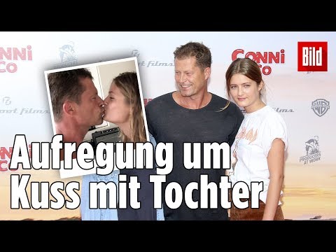 Til Schweiger küsst seine Tochter auf den Mund