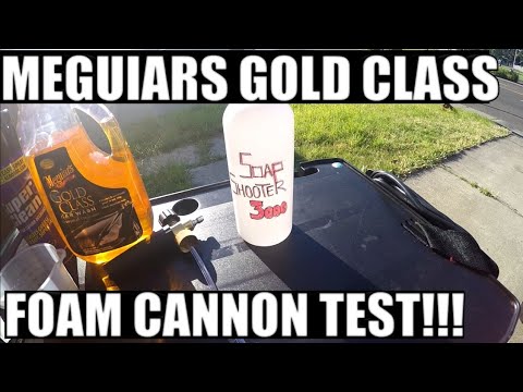 MEGUIARS GOLD CLASS CAR WASH!!!!