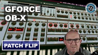 Video thumbnail for GForce Software OB-X Plug-in - Patch Flip Sonic LAB by sonicstate
