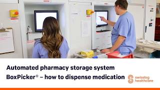Automated pharmacy storage system BoxPicker – how to dispense medication