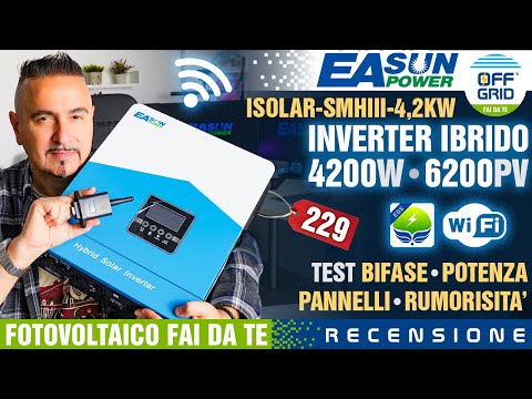 EASUN SMH III 4.2KW Inverter Review | 24V, 6200W PV & WiFi