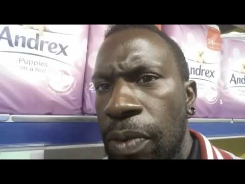 Shaq D on toilet paper.