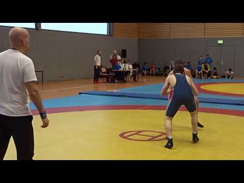 1. Runde Egor Alifer (SV Braunsbedra) - Nick Büchner (SG HTB Halle) A-Jugend 71kg