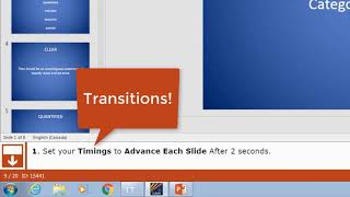 PowerPoint Gmetrix Test 1-11