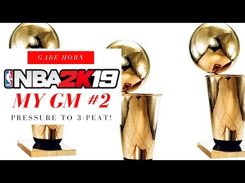 PRESSURE TO 3-PEAT! [NBA 2K19 MyGM #2] Part 15
