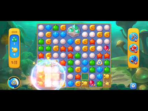 Fishdom 5519 Hard Level