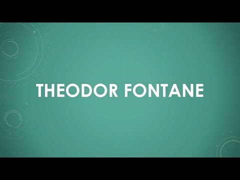 Theodor Fontane einfach und kurz erklärt