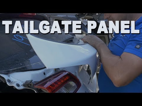 How to Remove a Tailgate Finish Panel - 2015 Subaru Outback