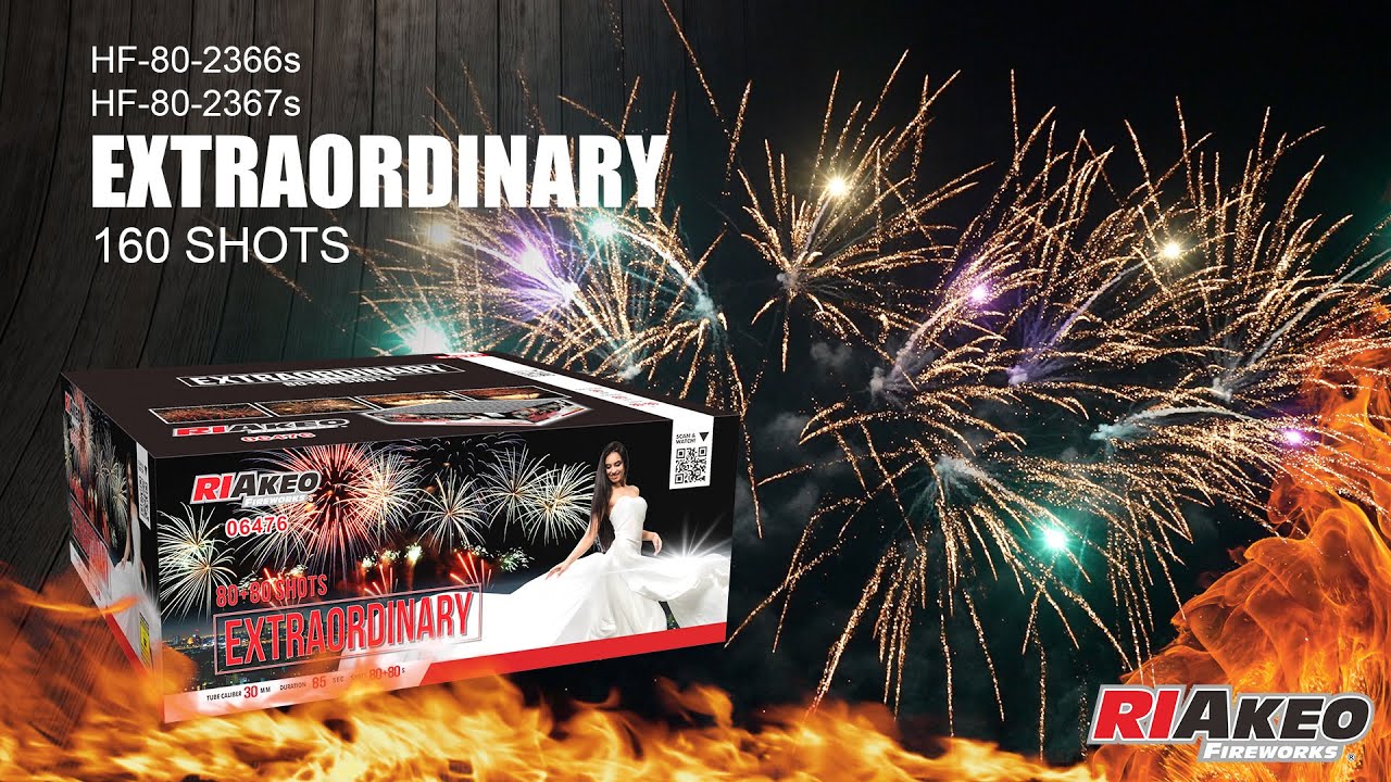EXTRAORDINARY ► HF-80-2366s+HF-80-2367s ► RIAKEO FIREWORKS