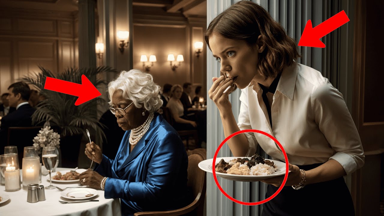 Racist Waitress Spits in Black Elderly Woman's Food, Unaware She’s the Mother of the Owner...