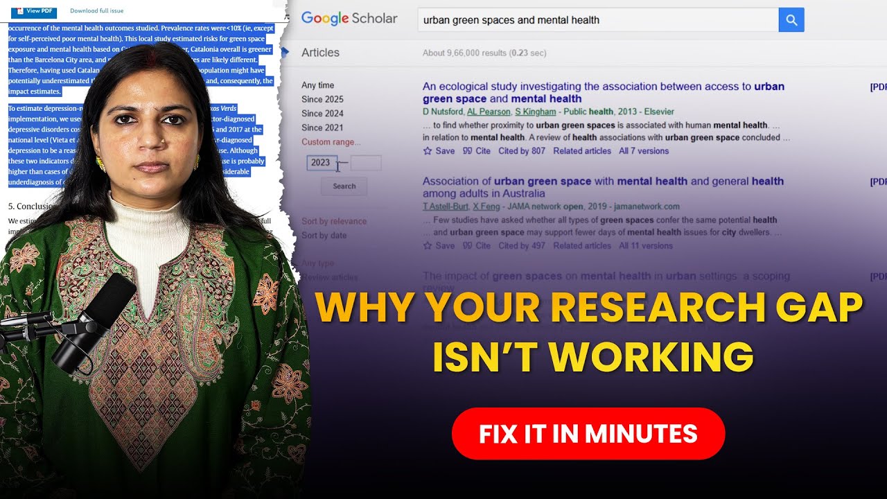Video: Stop Struggling With Research Gaps: Smart Method Using Google Scholar and ChatGPT