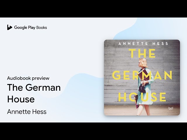 Vídeo relacionado con The German House: An Unforgettable Historical Fiction Novel of the Frankfurt Trials and WW2 Secrets (English Edition)