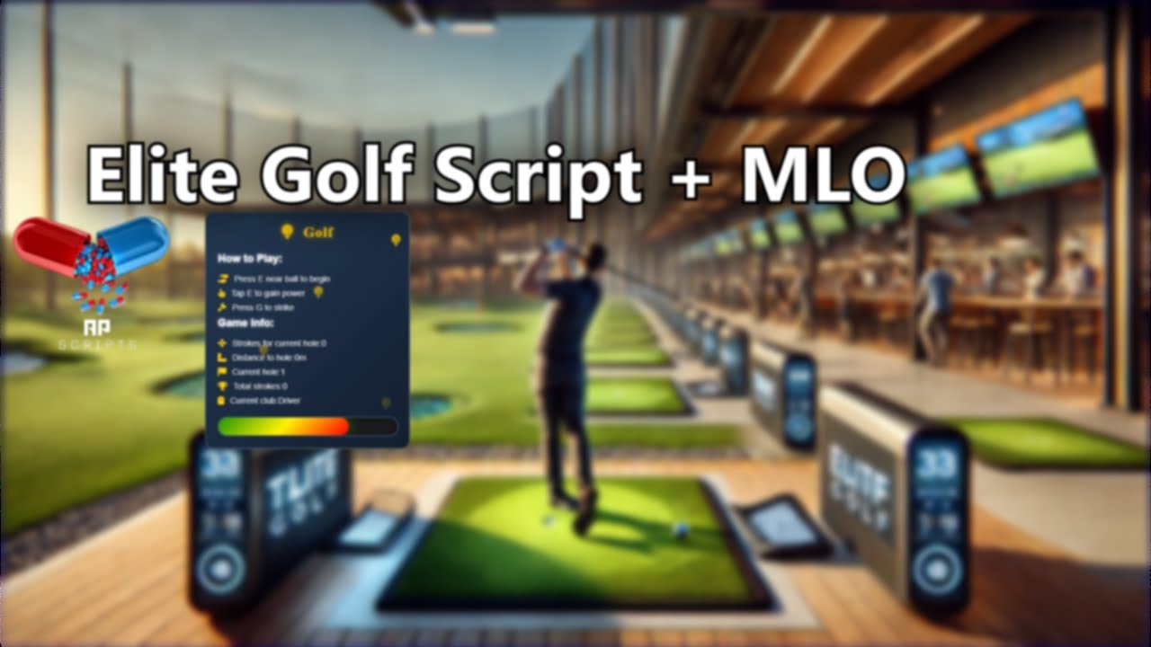 [PAID] [ESX/QB] Elite Golf Club Script & MLO Included FREE ⛳ [Top Golfing Experience] #EliteGolf thumbnail 8