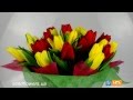 Букет Красные и желтые тюльпаны. Заказать букет на 8 марта - SendFlowers.ua ...