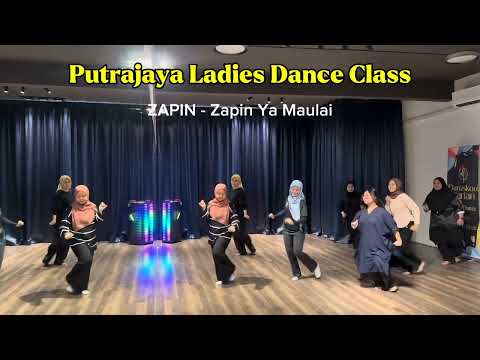 Putrajaya Ladies Dance Class - ZAPIN (song: Zapin Ya Maulai)