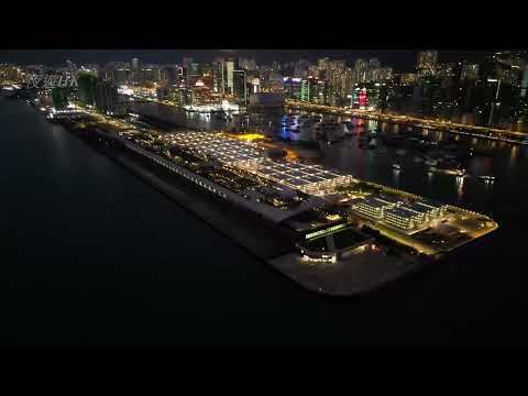 啟德.....#航拍 #夜景 #香港好去處 #4K #絶景夜景#都市夜景#香港夜景 #航拍#空拍#航拍機