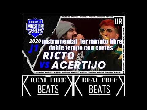 Beat / Ricto vs Acertijo / 1° Minuto Libre / Con Cortes / Doble Tempo / Fms Chile 2020