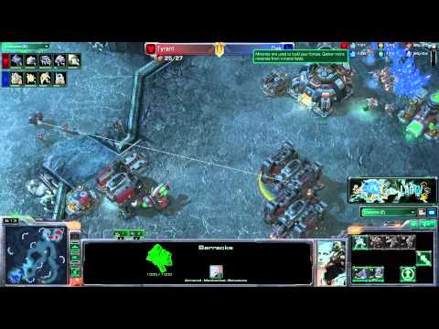Dak (P) VS Tyrant (T) -- Starcraft 2 [LAGTV]