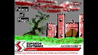 ACORN ELECTRON - PALACE OF MAGIC - SUPERIOR/ACORNSOFT - 1988