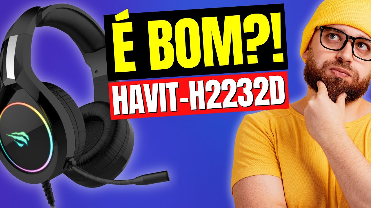 Review COMPLETA Headset "GAMER" Havit HV-H2232d - Detalhes que NÃO dizem por ai...