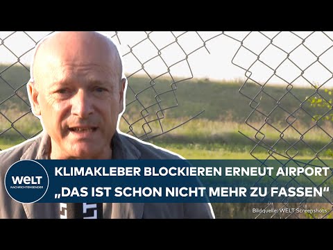 FLUGHAFEN LEIPZIG/HALLE: Klimakleber der "Letzten Generation" blockieren Drehkreuz für Luftfracht