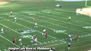 preview picture of video 'Abington Lady Wave vs. Middleboro - 9/20/14'
