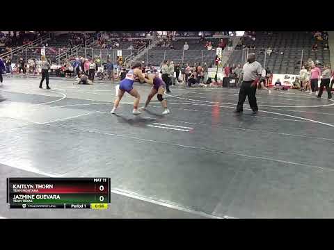 144 Lbs Cons. Round 2 - Kaitlyn Thorn, Team Montana Vs Jazmine Guevara, Team Texas 32c7