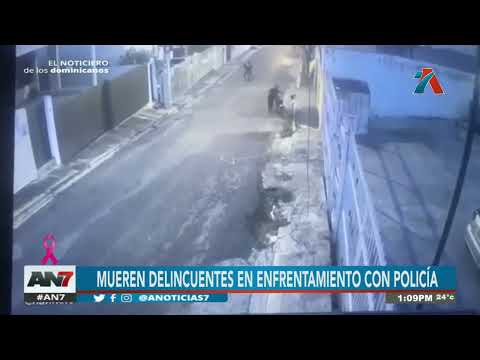 Los Alcarrizos: Delincuentes mueren tras enfrentarse a la Policía