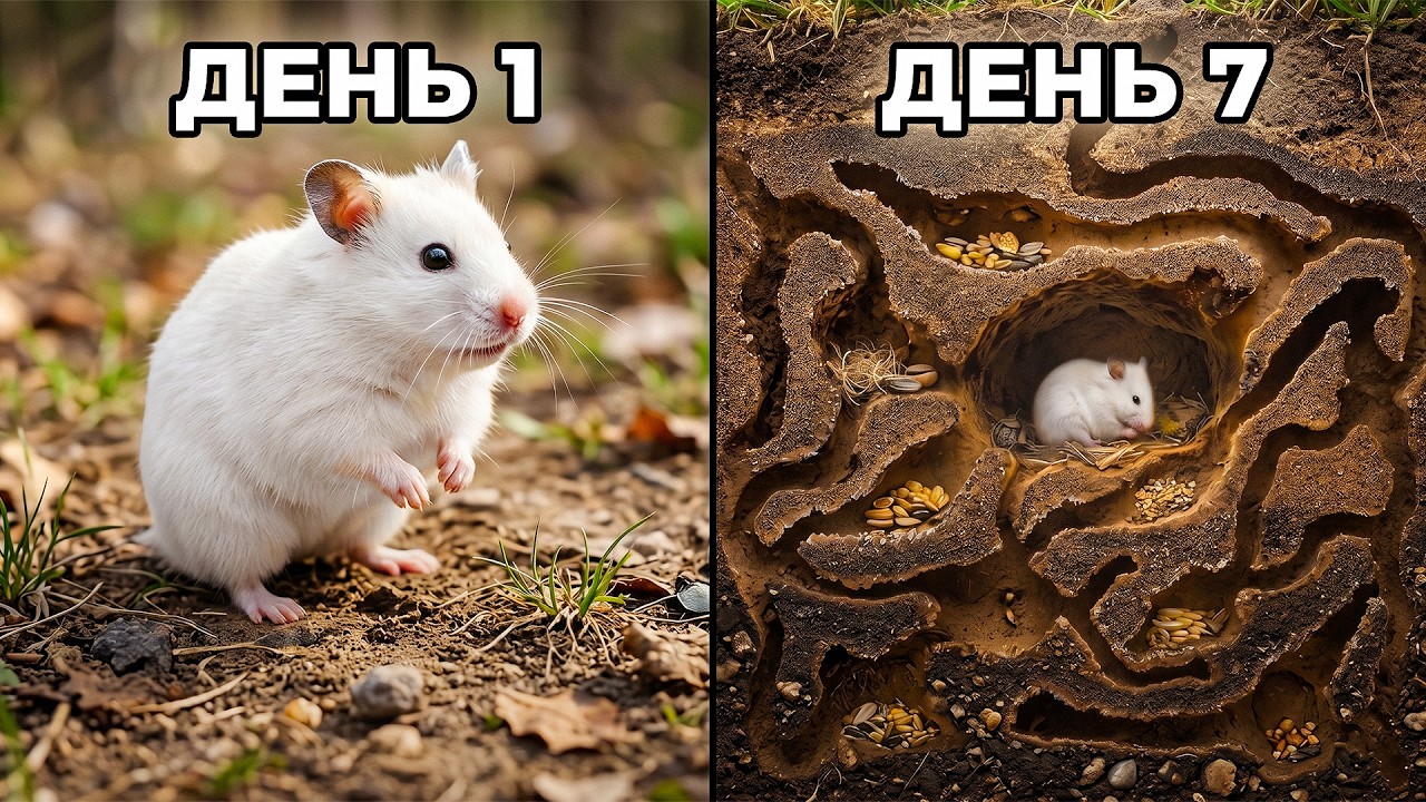 Я Запустил ХОМЯКА в Тропический Мега Террариума, и Вот, Что Из Этого Вышло