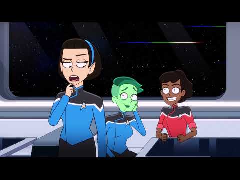 Star Trek Lower Decks. Season 4. Episode 5.  Betazoide on the ship? What could go wrong?