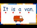 CVC Reading Lesson 1 | CVC words in Sentences | Sentences with Short Vowel Aa