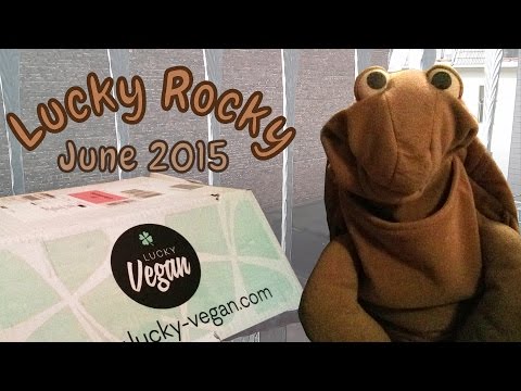 Lucky Rocky - Unboxing June 2015 (Lucky Vegan Original)