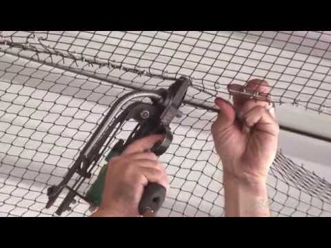 YouTube video about: How to install bird netting?