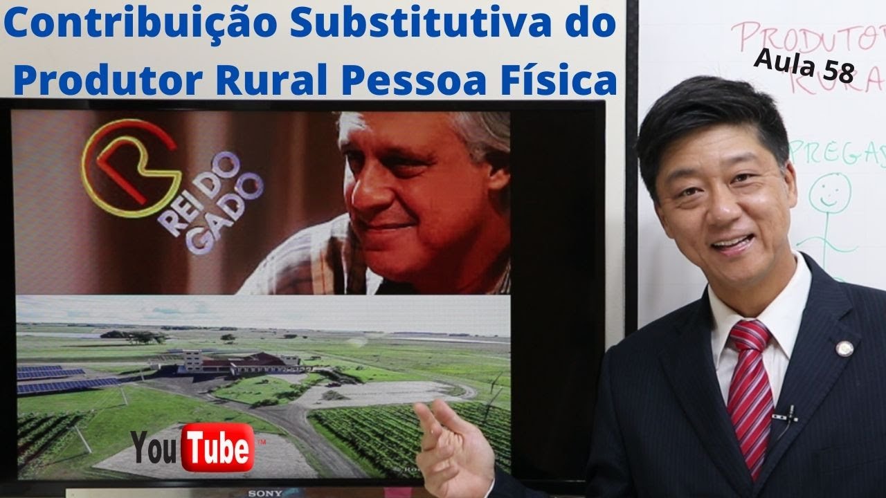Dto Previdenciário - Contribuição Substitutiva Produtor Rural Pessoa Física - Aula 58- Prof.Tanaka