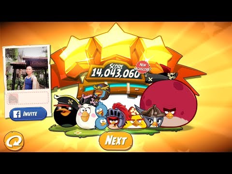 Angry birds 😠2 leve 1253 "boss level"