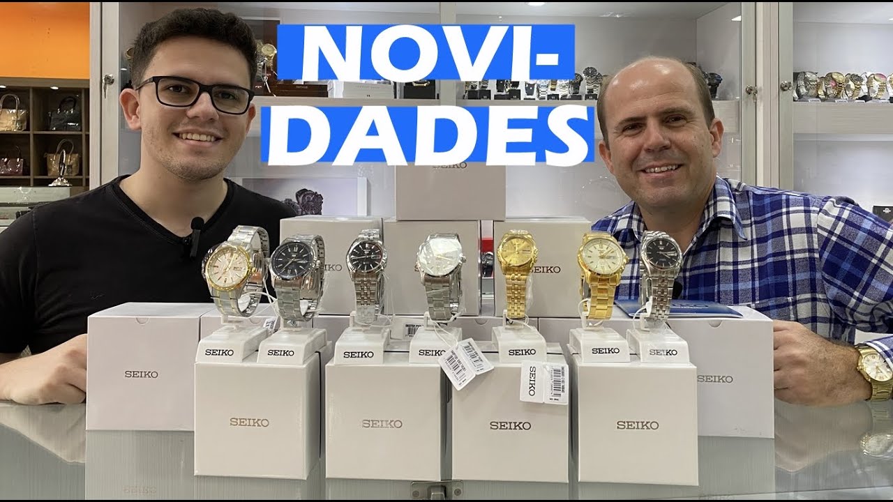 Relógio Automático Seiko 5 Novidades! (ft Ryan @relojoariarimasil)