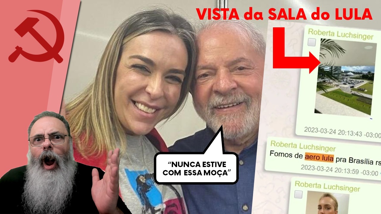 LULA MENTIU: LOBISTA VOOU de AEROLULA e ESTAVA na SALA do LULA no PALÁCIO do PLANALTO