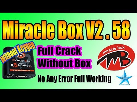 Miracle Crack 2.58 Latest Version 2019 | Miracle Box V2.58 Video