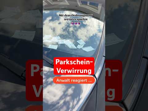 Müssen sich Parkschein-Kontrolleure so etwas gefallen lassen? 🤨​ | WBS.LEGAL #shorts