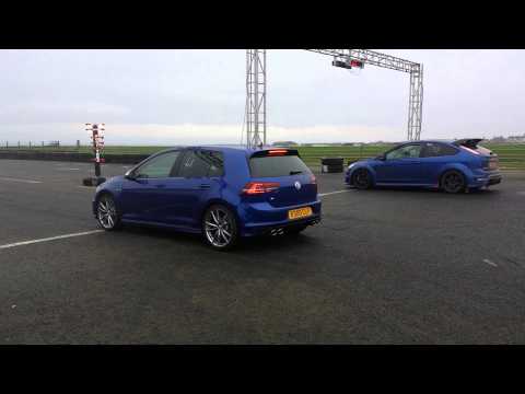 Crail VW Golf R MK7 vs Ford Focus RS
