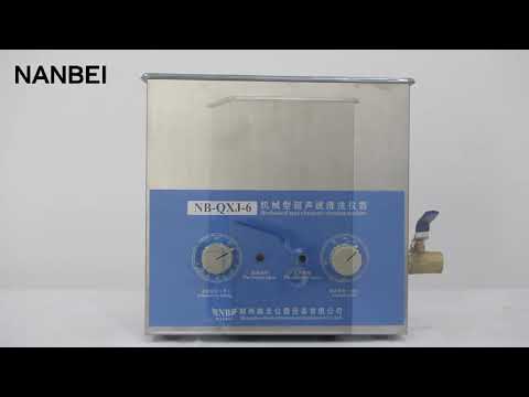 NB-QXJ-6 Industrial Ultrasonic Cleaner: 1200W Degassing & Heated Protocol (316L Tank  Digital Sweep)