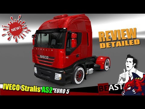 ETS2 | truck mod "IVECO Stralis AS2 Euro 5" v1.0 - review